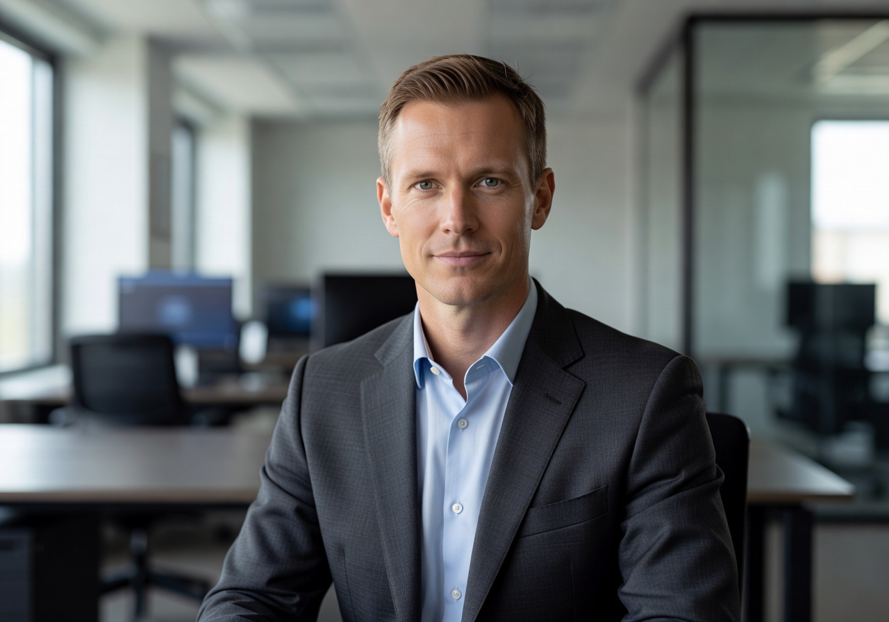 Portrait of Mikael Heikkinen, CEO and Co-founder of Motionhubpeek