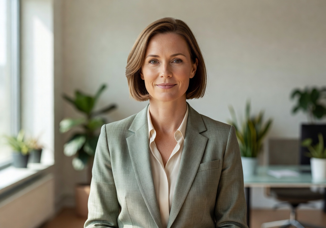 Portrait of Sanna Mäkelä, Head of Sustainability at Motionhubpeek